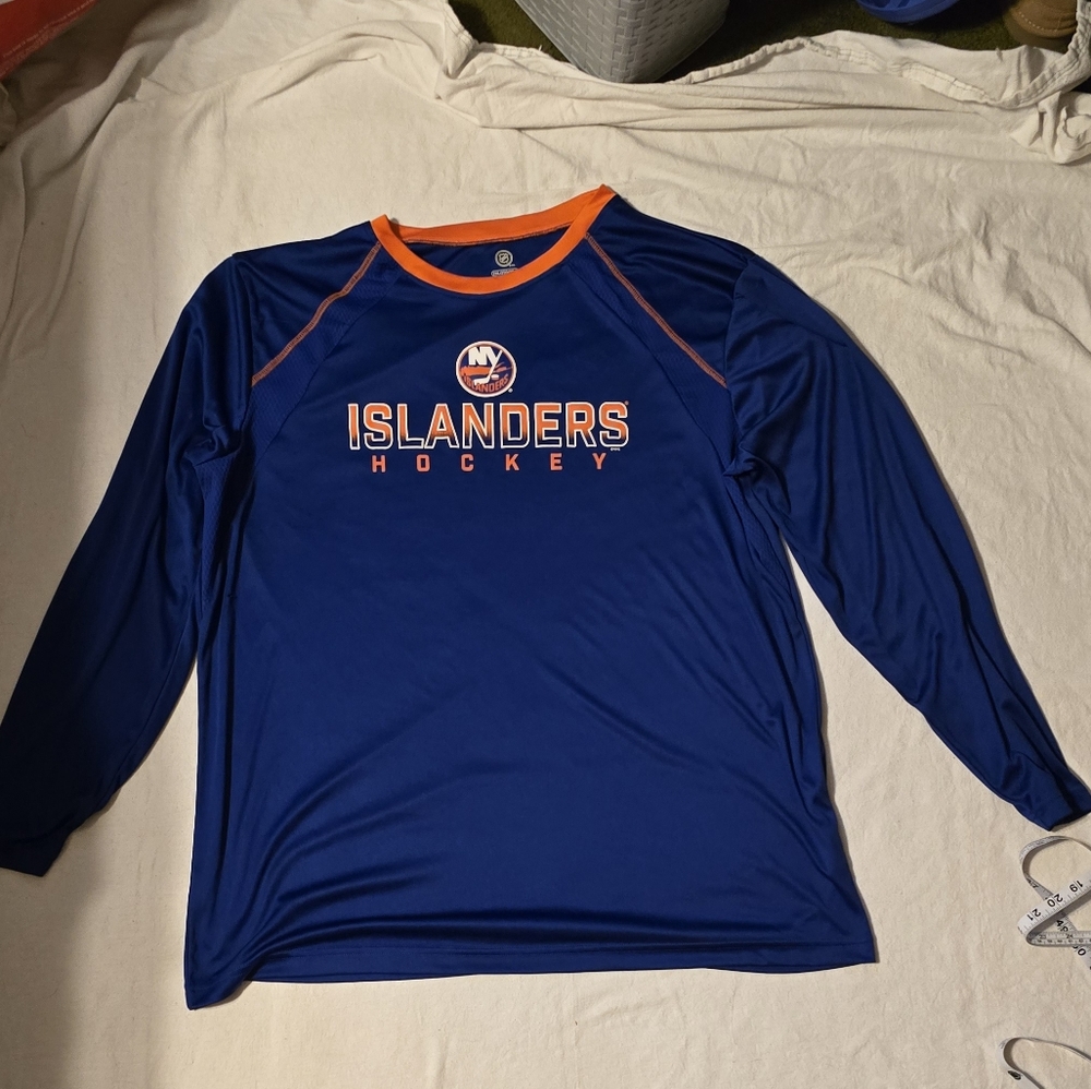 NFL Blue and Orange Long Sleeve Tee
